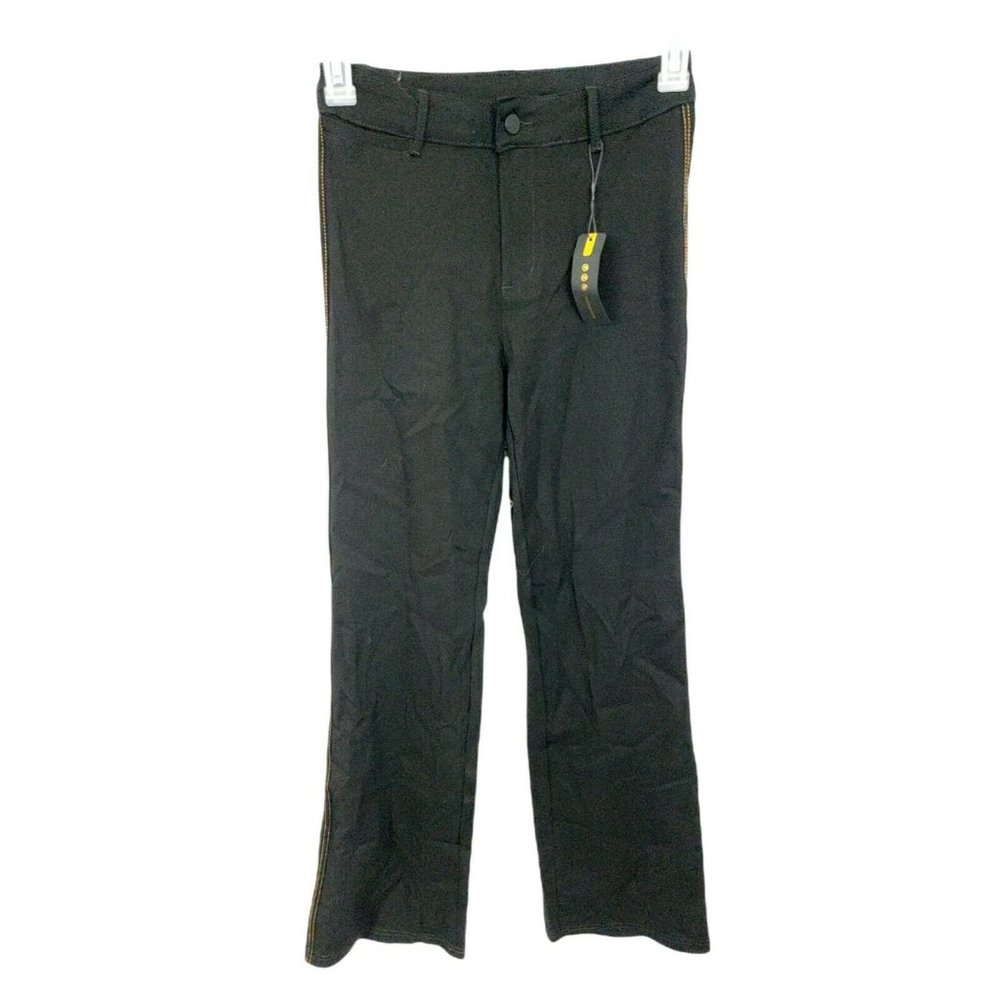Bamans Black Stretch Slacks Size M NWT